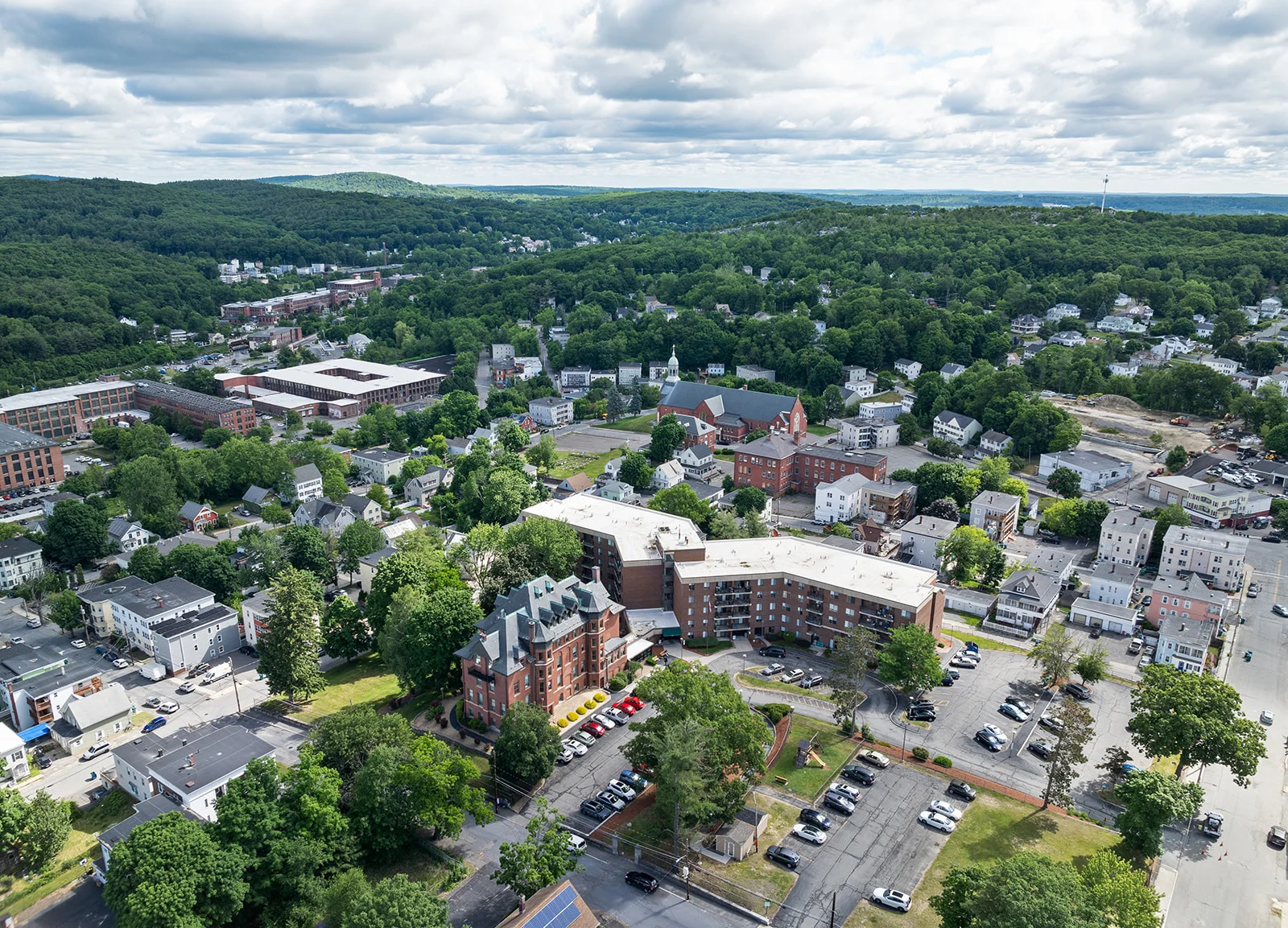Joseph's House exterior aerial view